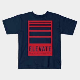 Elevate MMA Academy Block Logo Kids T-Shirt